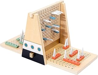predolo Warship clássico jogo de tabuleiro jogo de estratégia portátil pai jogo interativo mini jogo de mesa jogo de mesa de madeira para meninas
