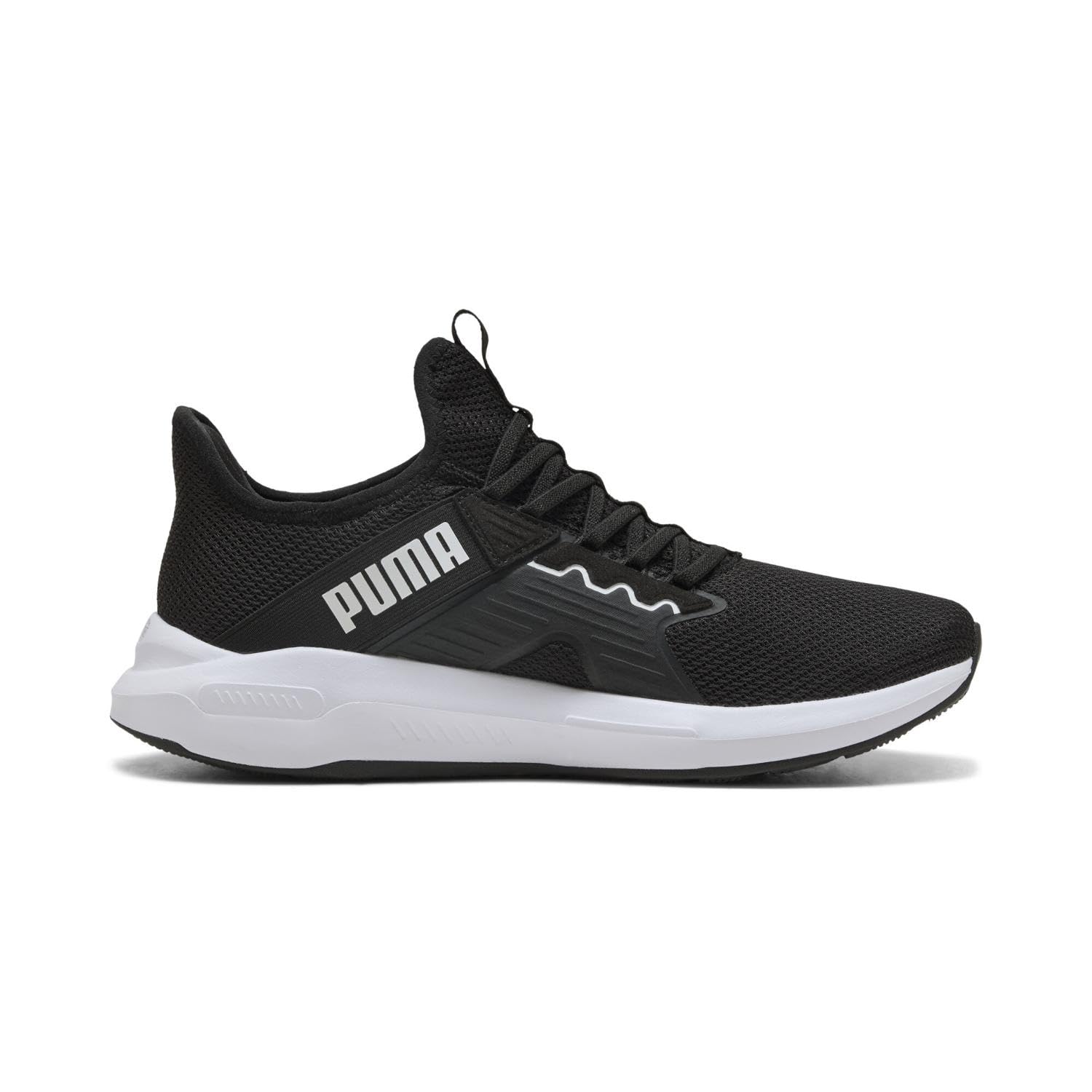PUMA SOFTRIDE ENZO 5 Slip Tech Straßenlaufschuh, Unisex, Schwarz, Weiß, Schwarz, 9.5 UK – Ansicht 5