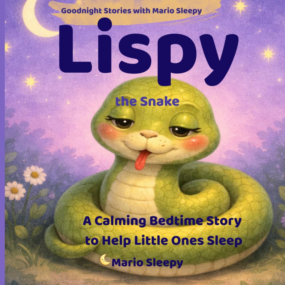 Lispy the Snake: A Calming Bedtime Story (Goodnight Stories with Mario Sleepy)