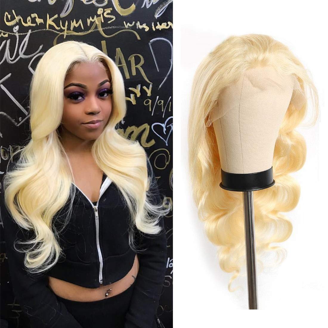 blonde wig 613