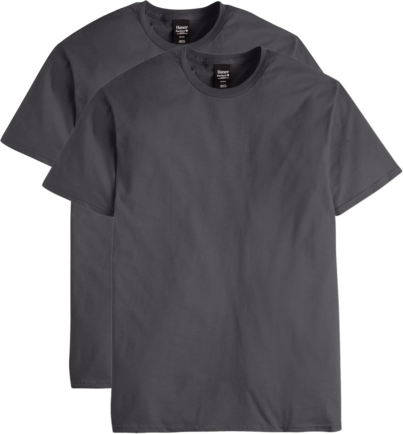 Hanes mens Nano Premium Cotton T-shirt (Pack of 2) Hanes mens Nano Premium Cotton T-shirt (Pack of 2)