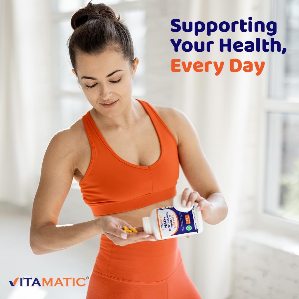 Vitamatic NAD+, 60 Capsules