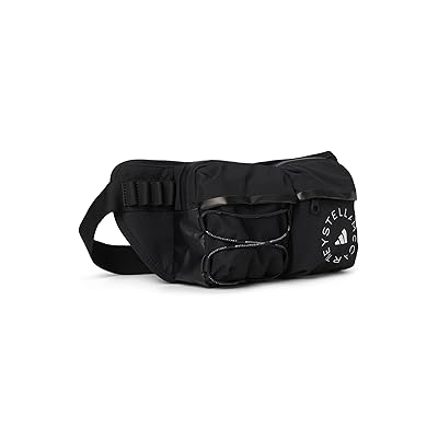 adidas by Stella McCartney Bumbag IW1618 Cross Body Handbags Black White, Polyester