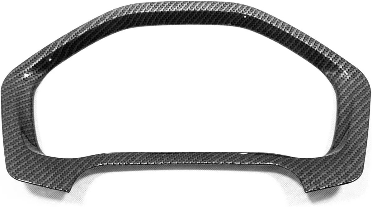 Car Accessories Fit for Honda HR-V HRV 2016-2022 ABS Carbon Fiber Interior Dashboard Panel Cover Trim 1PC Set