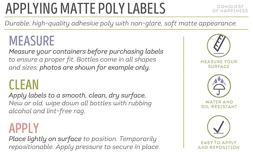 Miniatura 4 de Homemade Vanilla Extract Labels for 4 oz Boston Round Bottles and Larger - Vanilla Beans & Alcohol - Handmade by Conquest of Happiness  Pack of 26