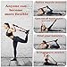 Stretch Strap for Hamstring with Loops.Hamstring Strech Strap for Exercise. Yoga Stretching Strap for Stretch. Set Yoga Ring Strap and Accupresure Massage Rings for Fingers included