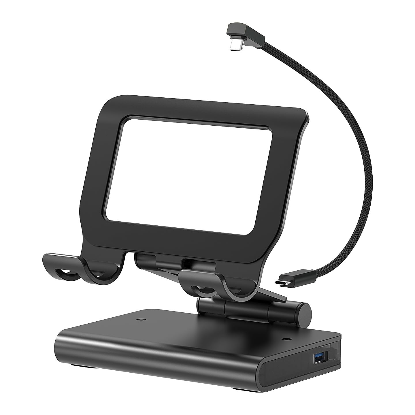 Docking station per Xbox ROG Ally X/Steam Deck/Legion Go, 9-in-1 ROG Ally X Dock con doppia ventola di raffreddamento, HDMI 8K@144Hz, Gigabit Ethernet, doppia USB 2.0 e USB 3.2, ricarica PD da 100 W