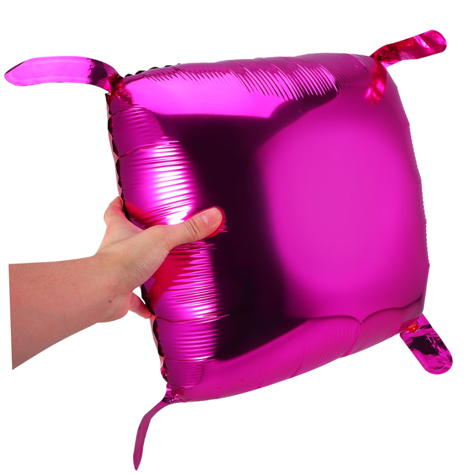 Quadratische Aufblasbare Ballons aus Aluminiumfolie | Partydekoration für Schulklassen Treffen, Brautparty, Stilvoll und Schick, 50 Stück-pack