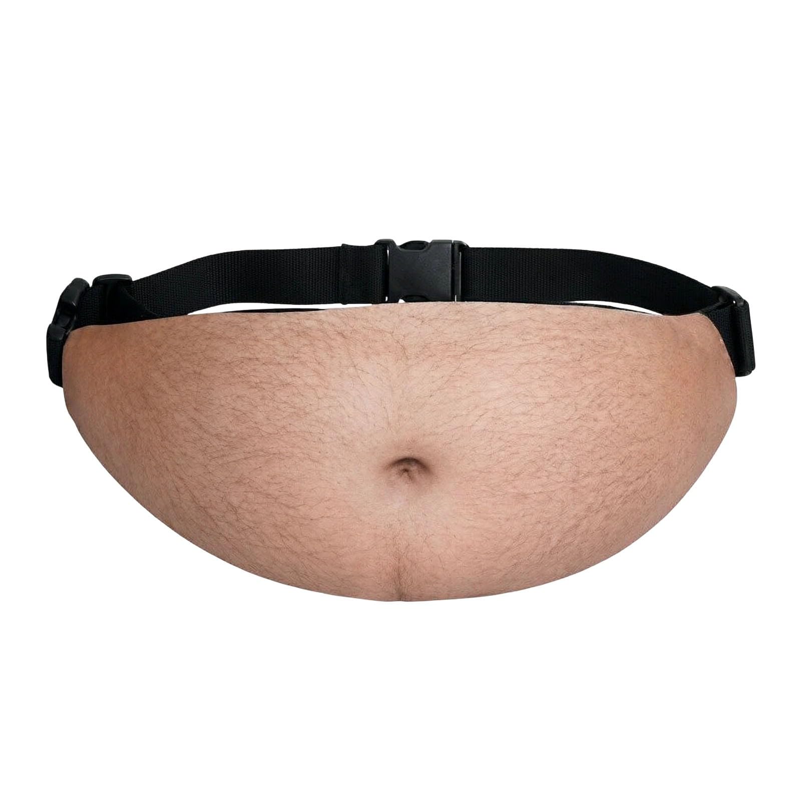 Novelty Belly Waist Bag Men, Funny dad Bag Bum Bag Adjustable Belt