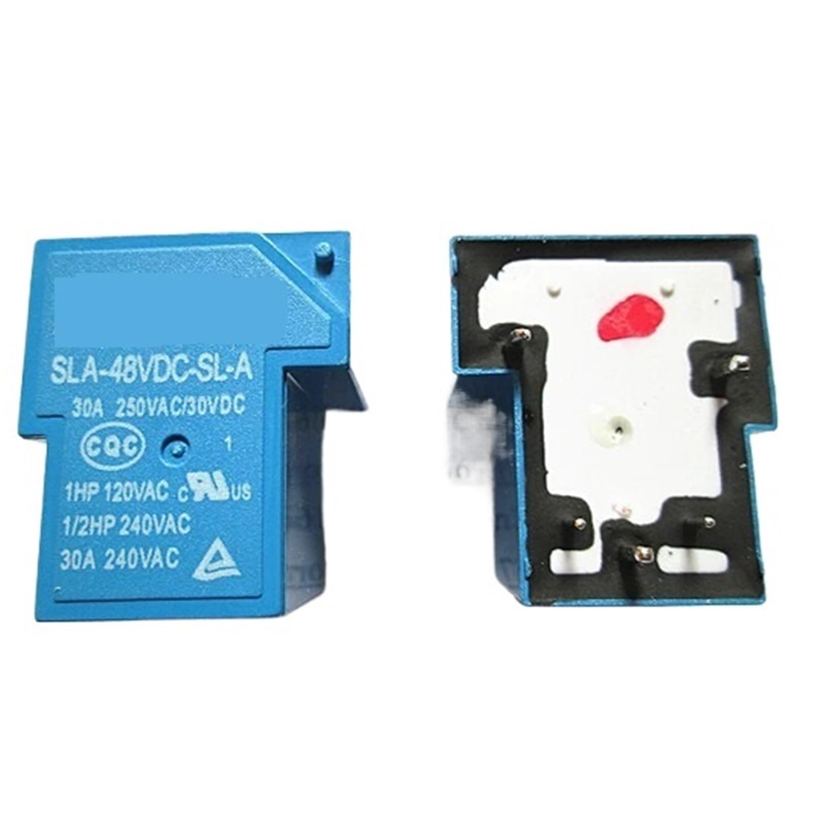 Relais SLA-48VDC-SL-A de puissance 30A commutation haute tension T90