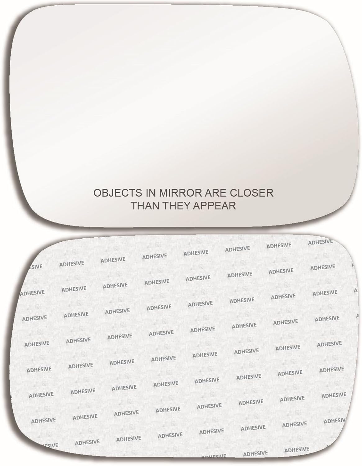 New Replacement Mirror Glass with FULL SIZE ADHESIVE for 2003-2005 Subaru Forester Passenger Side View Right RH CHECK DIAGONAL SIZE 2 OPTIONS AVAILABLE