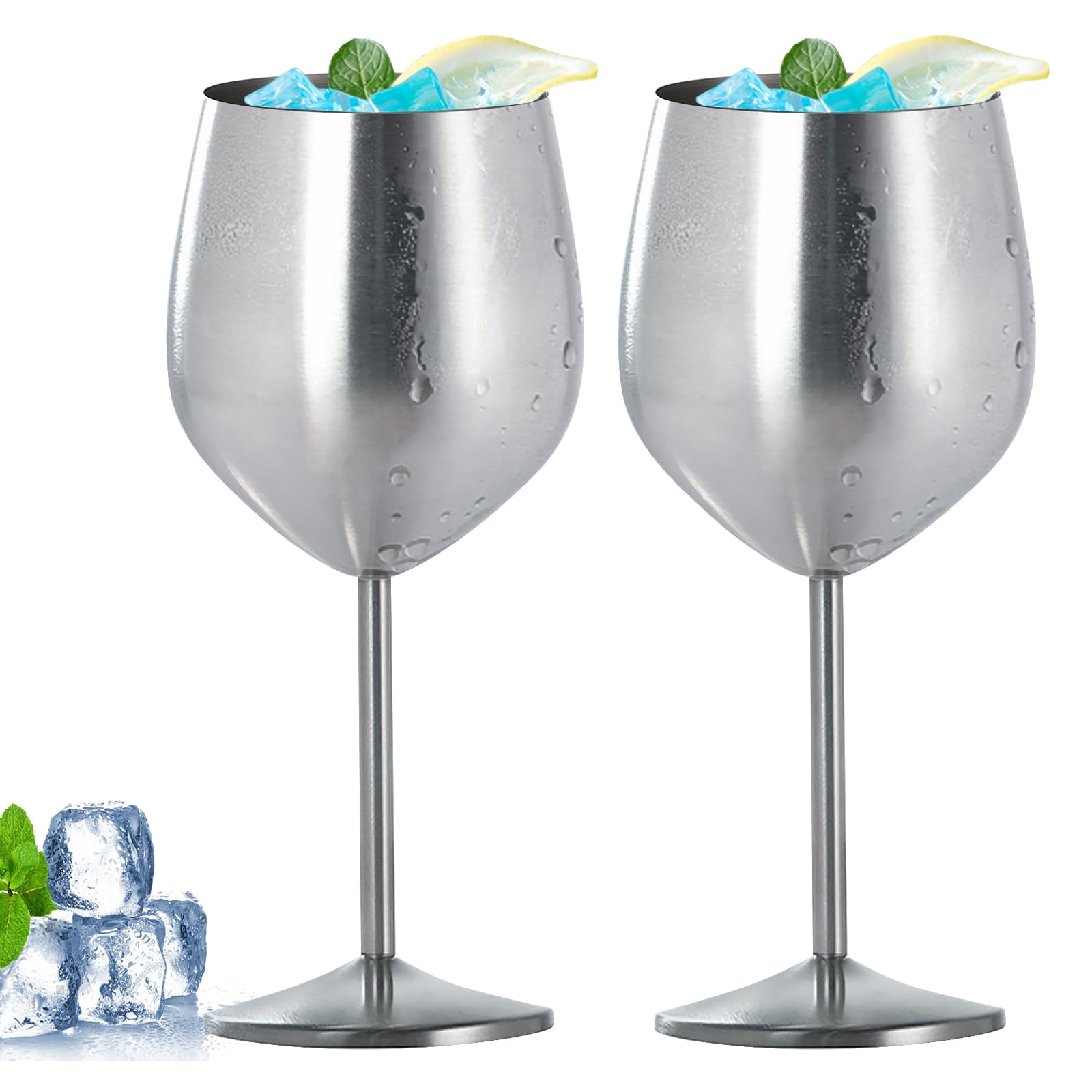 Verres à vin incassables 500ml parfaits pour le camping et pique-nique