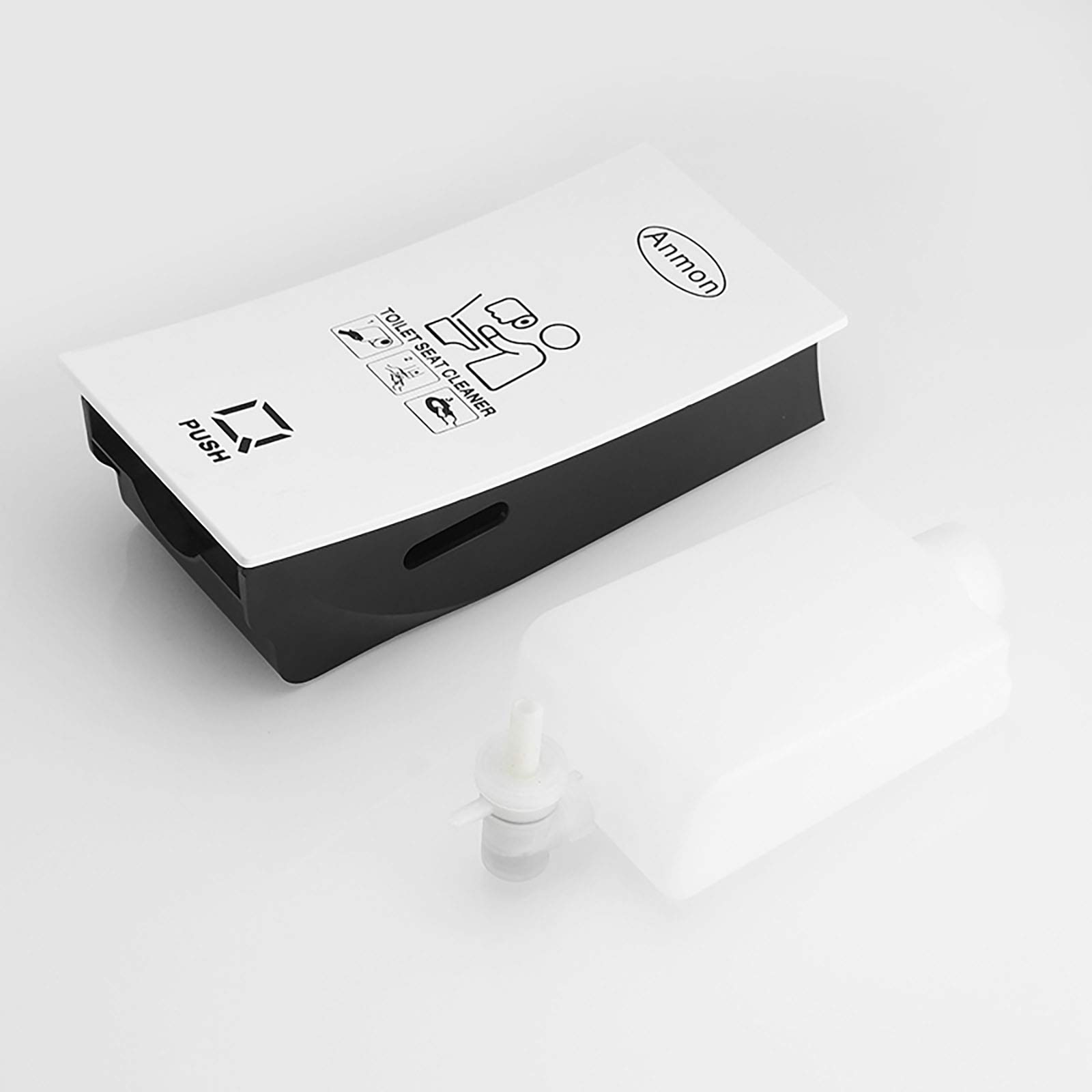 Nettoyant DéSinfectant Pour SièGe De Toilette Commercial Distributeur De Nettoyant Pour SièGe De Toilette Mural, Vaporisateur De Distributeur De Savon DéSinfectant/Alcool
