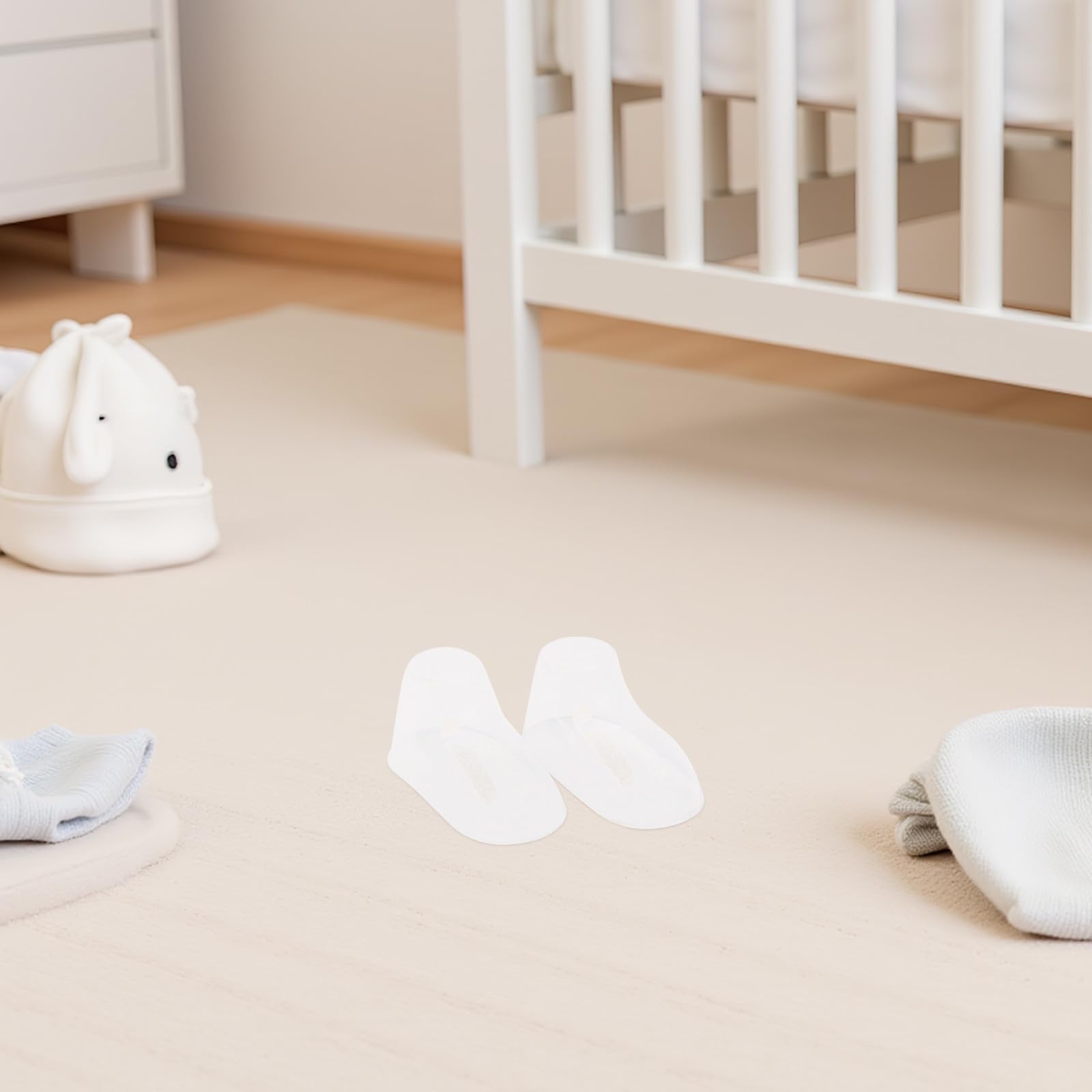 100 Stück Pvc Kunststoff Babysocken Präsentationsständer für Kleinkinderschuhe mit Schuhformhalter zur Schuhformbewahrung und Vermeidung von Falten und Kleinkindbereich