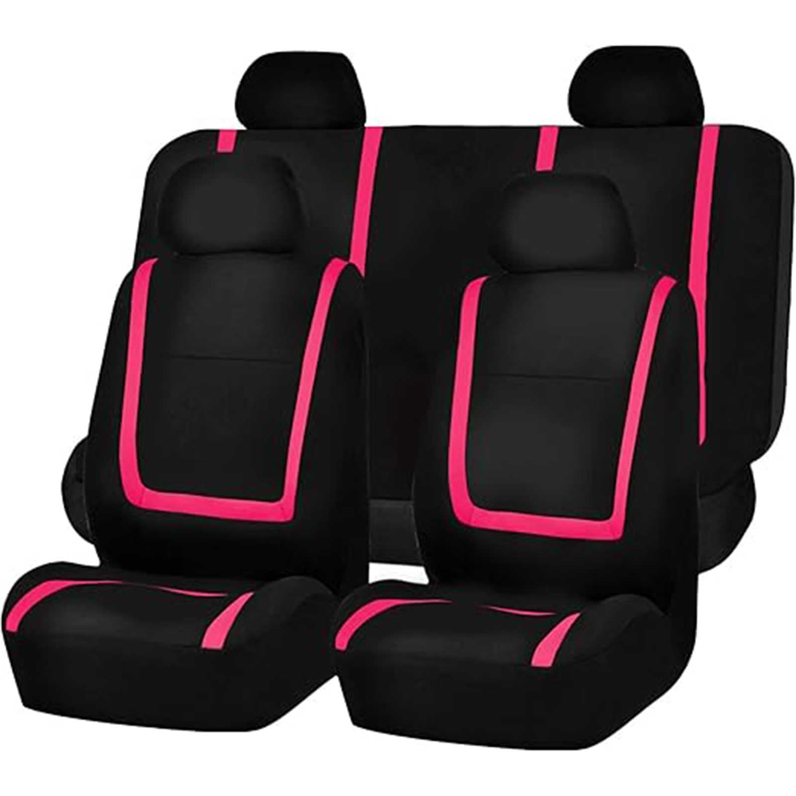 Autositzbezüge Set Für FIAT Panda/Panda Cross/Panda Climbing/Panda Trekking/Panda Classic,9pcs Sitzbezüge Vorne Hinten Autositz Schonbezug Protektoren Stoff Sitzbezug Auto-Zubehör Innenraum