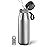 PHILIPS Water Bottle with Filter, Filter Water Bottle Stainless Steel with GoZero Everyday BPA-Free Tap Water Filter, Water Filter Bottle Keep Drink Cold 24 Hours, 1 Filter for 40 gal / 2 Months