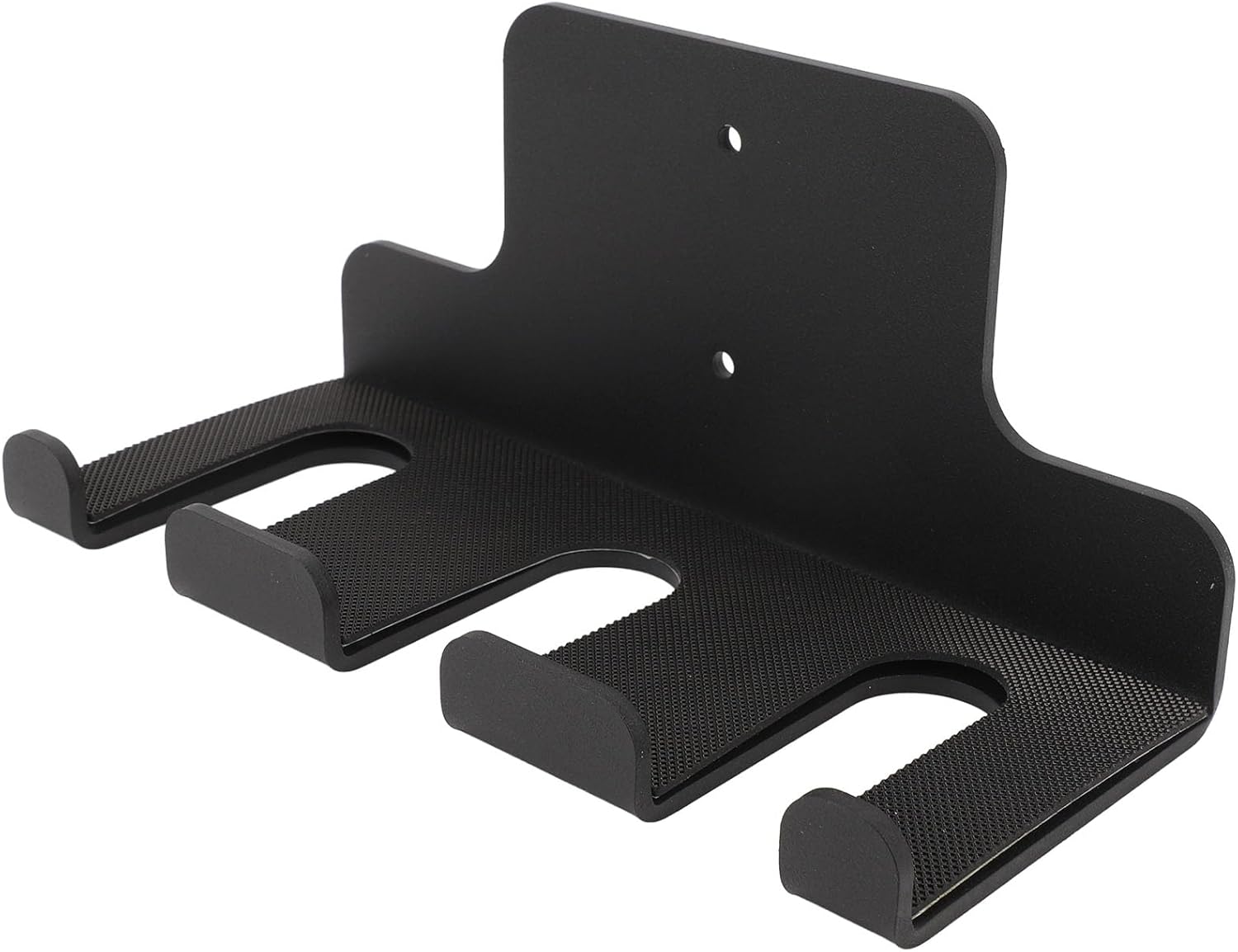 Wall Mounted Barbell Holder, Heavy Duty Carbon Steel Plate Barbell Storage Organizer with Rubber Pads Vertical Hanging Multi Purpose Barbell Storage Rack for Home Gym Accessory