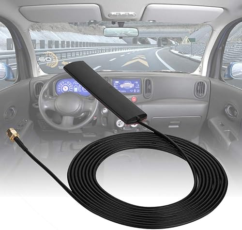 Miniatura 2 de SMA - Antena de radio masculina, escáner bidireccional de banda ancha, antena de radio móvil, montaje de vidrio, banda completa móvil