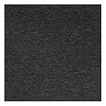 SUNNYNEST 20PCS Carpet Tiles 50×50cm, Heavy Duty Non-Slip Modular Floor Tiles, Square Carpet Rugs for Office, Bedroom, Living Room, Kitchen & Bathroom (Black)
