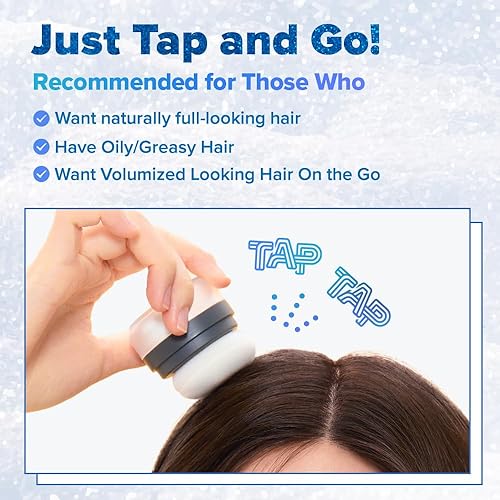 Miniatura 5 de I DEW CARE Biotin Clarifying Dry Shampoo Limited Edition - Juego de recambio Tap Secret  Con ginseng negro, sin aerosol, formulado sin benceno,