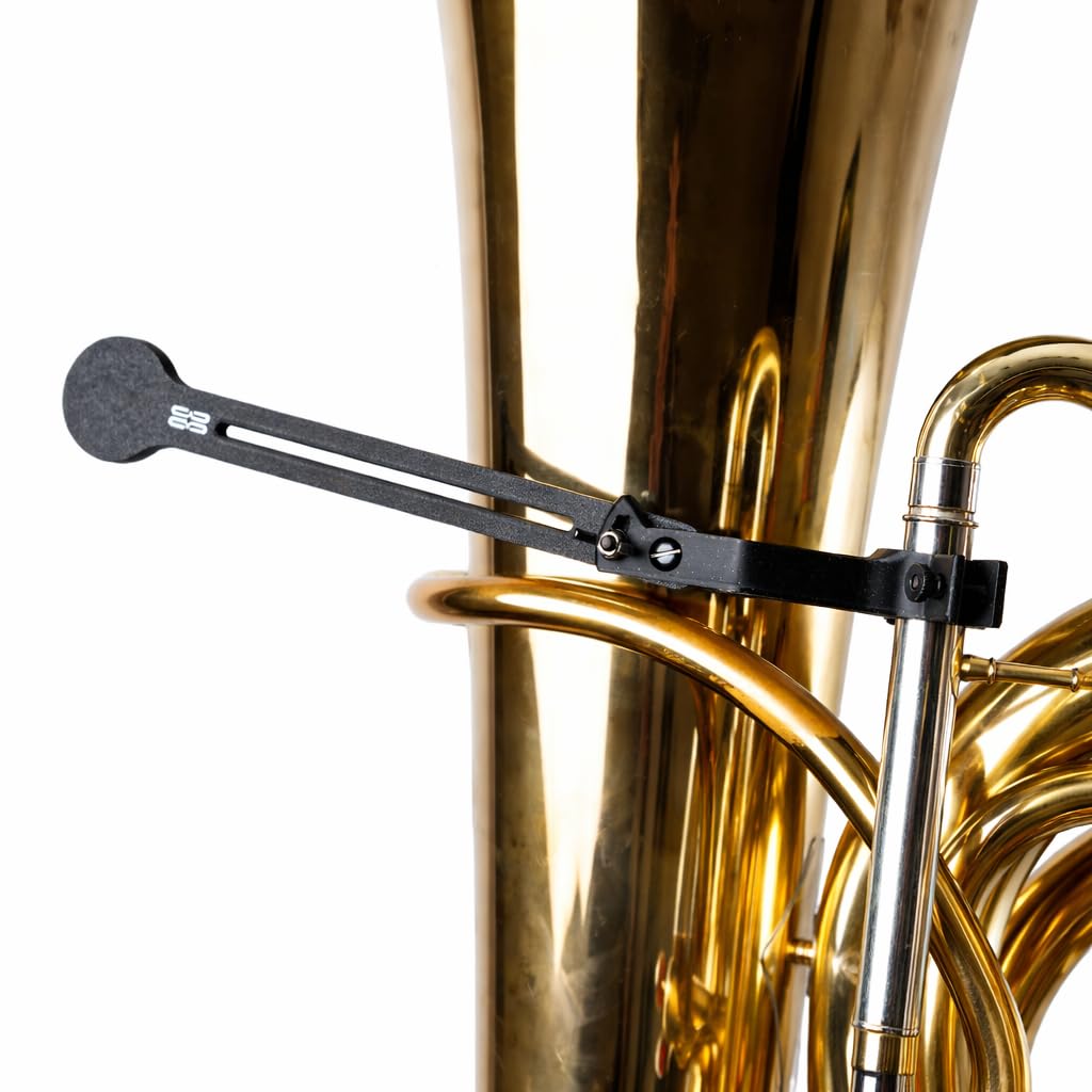 Atril de Tuba para móvil - Soporte para ebook para tuba - Atril de Marcha para partituras digitales - Lira de Tuba para móvil