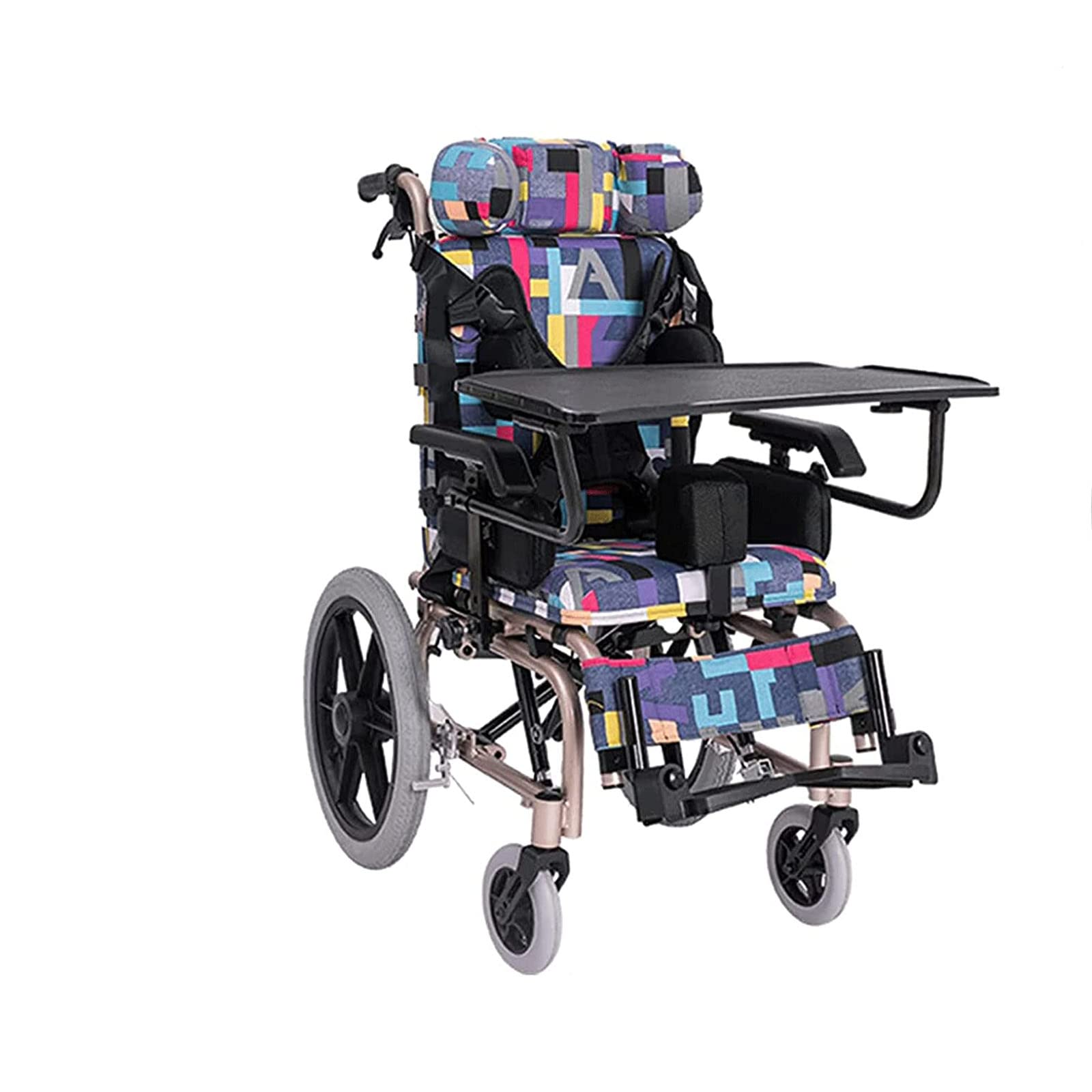 車椅子　子供用　テーブル付 Amazon | 超軽量子供用車椅子折りたたみ小型トラベルチェア取り外し