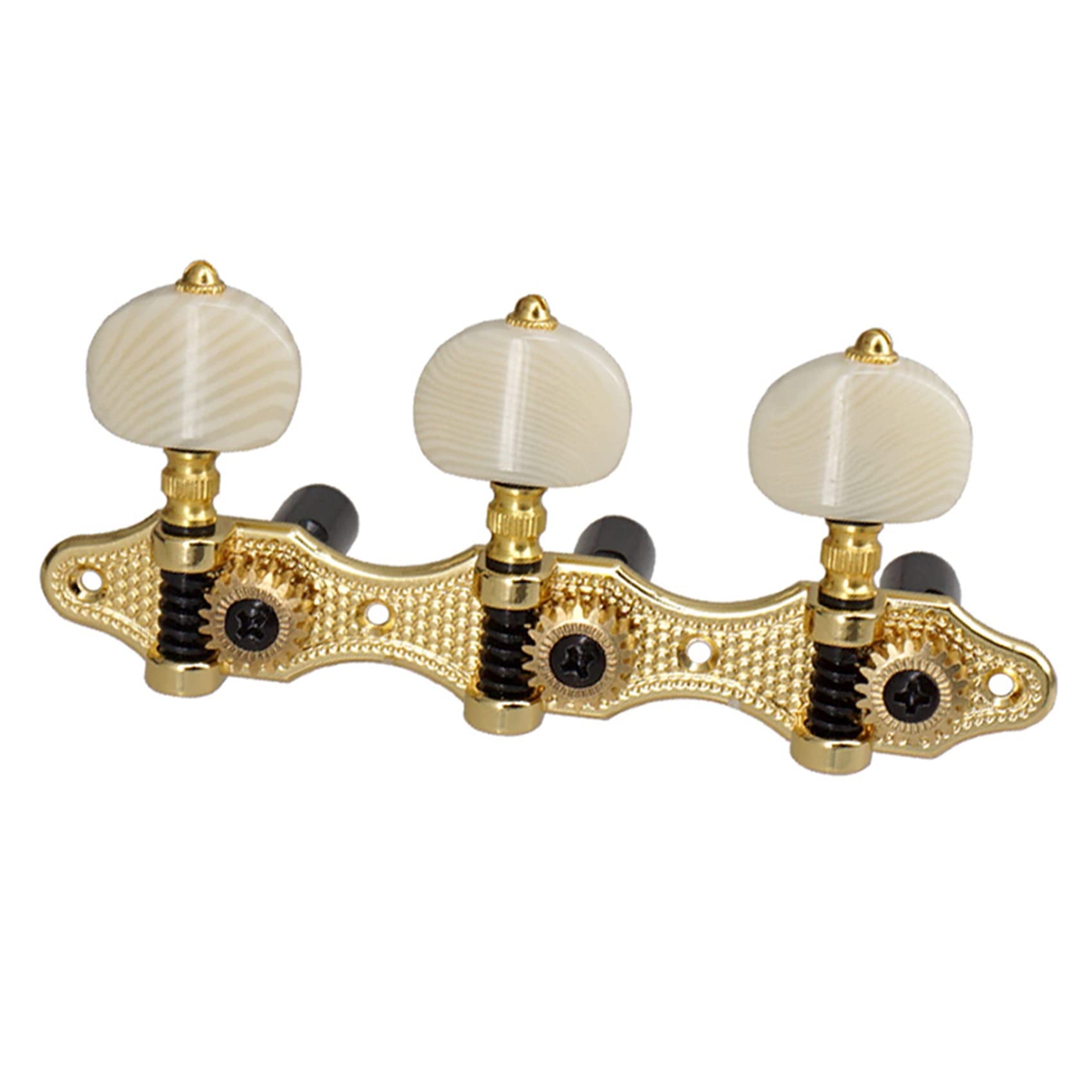 SUVIA 6X 1:18 Meccaniche per Chitarra Acustica Corde per Chitarra Piroli Accordatori Chiave 3L3R Accordatori per Chitarra Chiavi Accessori di Ricambio