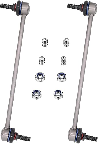 Lithops K80258K750385 Enlaces de barra estabilizadora delantera de aleación de zinc y níquel engrasables para Chrysler200Sebring Jeep compasspatriot