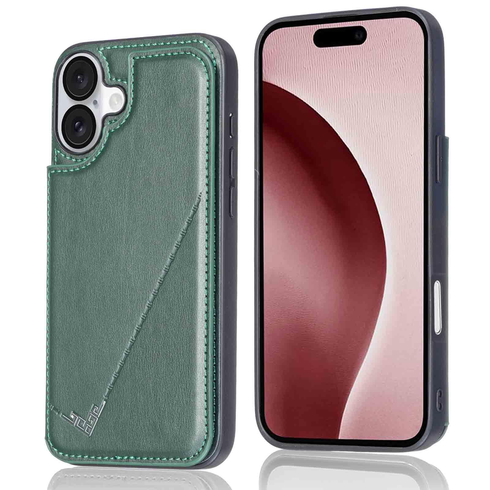 Amazon.co.jp: 【Geshh】iPhone 16 6.1 inch(6.1インチ）レザーケース