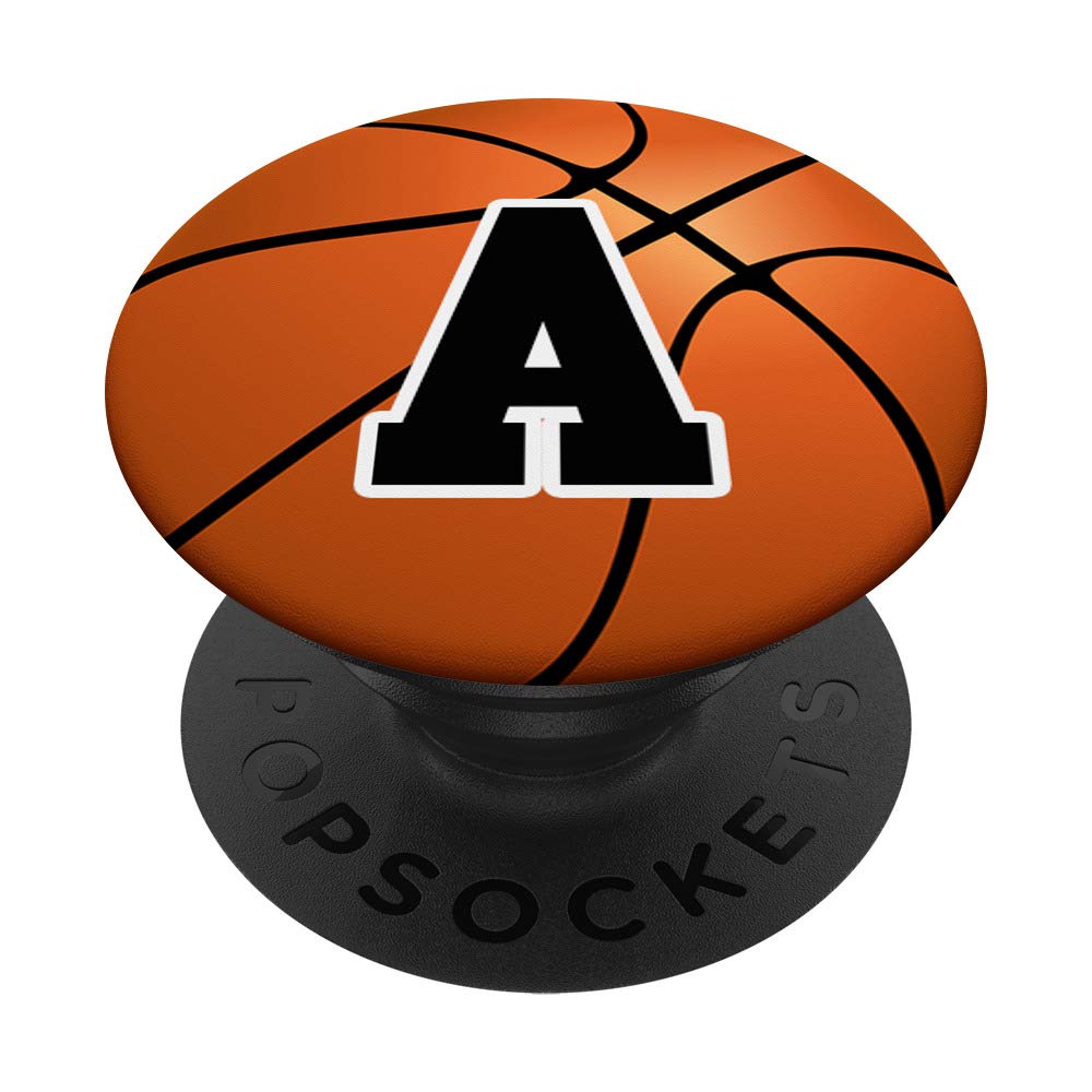Amazon.com: Basketball Letter A Name Initial Monogram Bball Player
