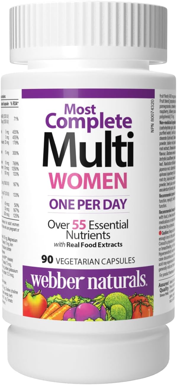 Women's Most Complete Multi, 90 Vegetarian Capsules