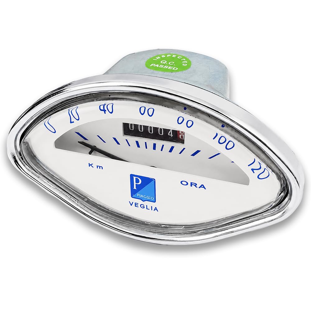 CONTACHILOMETRI COMPLETO DI CAVO E SUPPORTO COMPATIBILE CON VESPA 150 160 GS