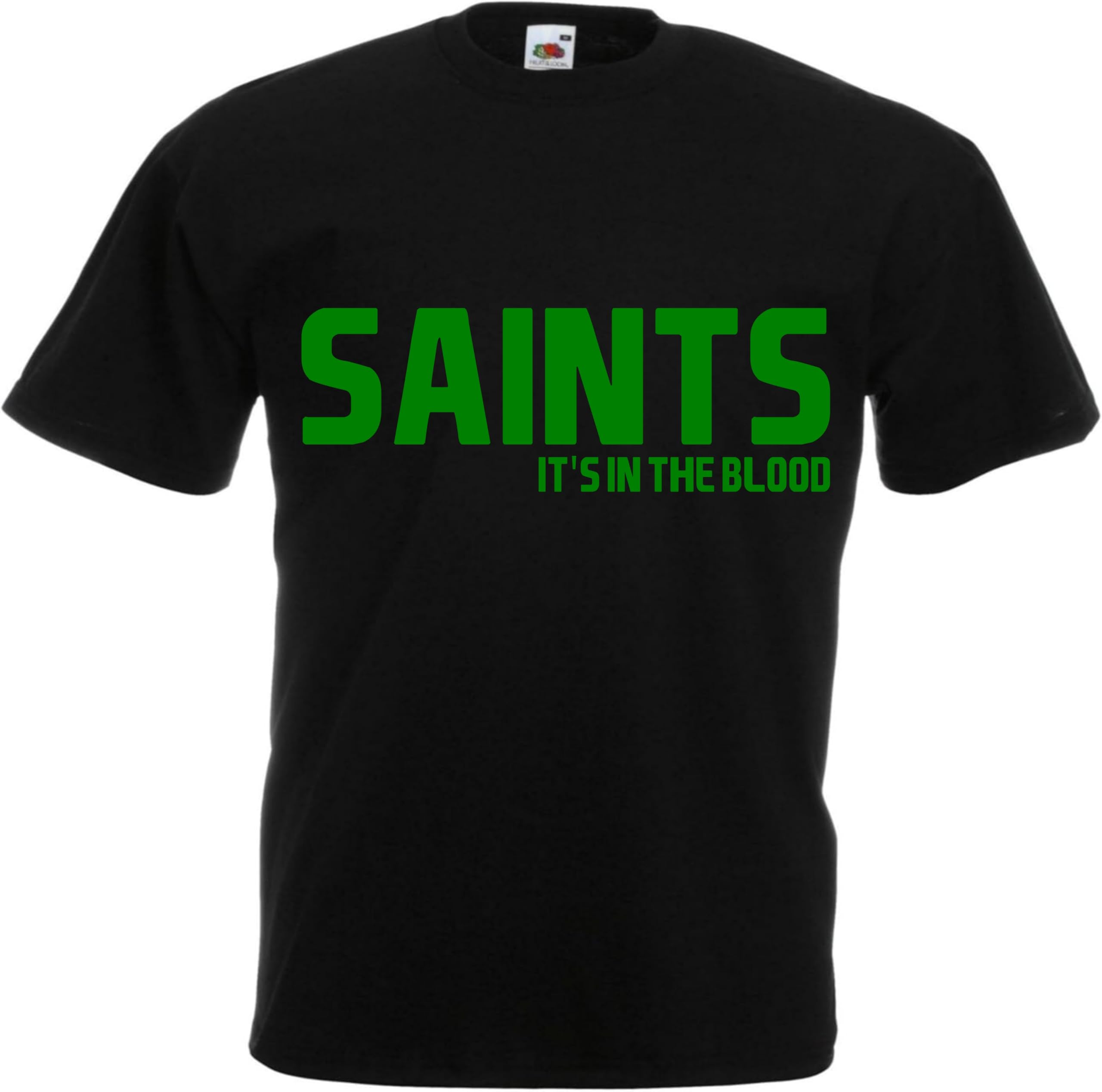 It's in The Blood Saints Rugby Tshirt Premium Clothing Black