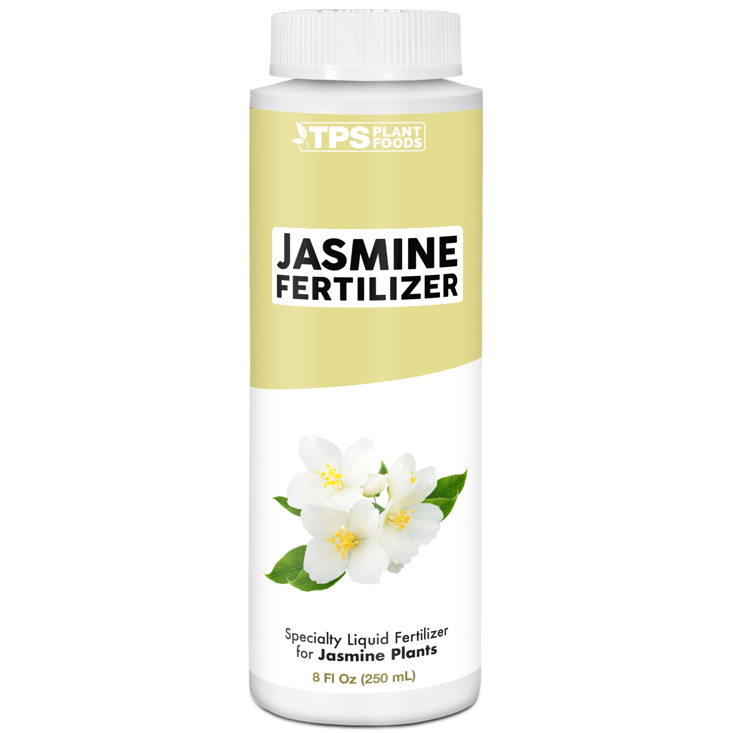 TPS NUTRIENTS Jasmine Fertilizer for All Flowering Jasmine Shrubs and Vines, Liquid Plant Food 8 oz (250mL)