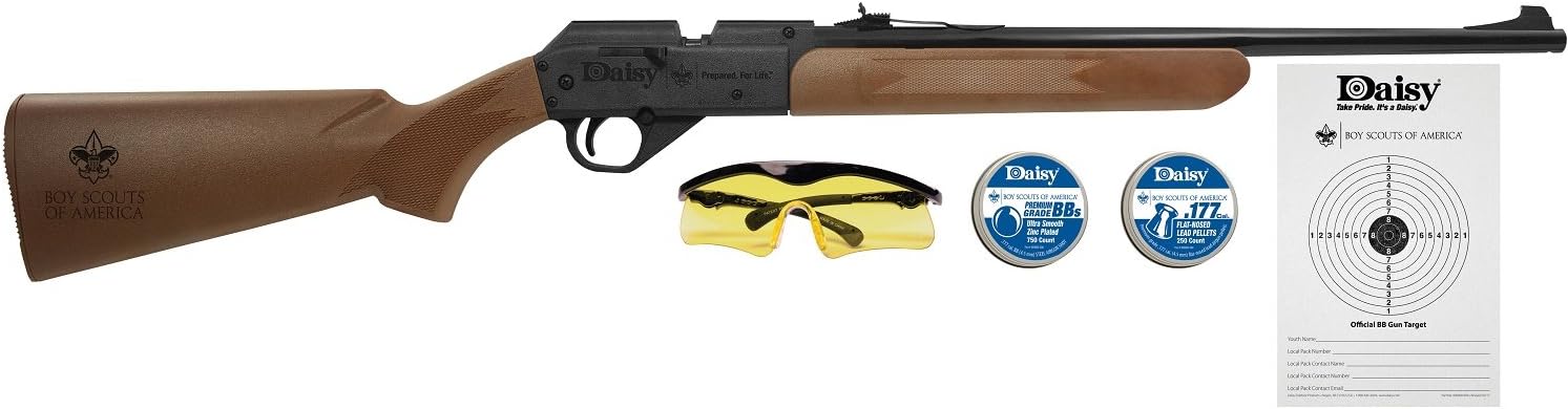Daisy BSA BSAK1910-603 1910 Official Boy Scouts of America BB Gun,Black