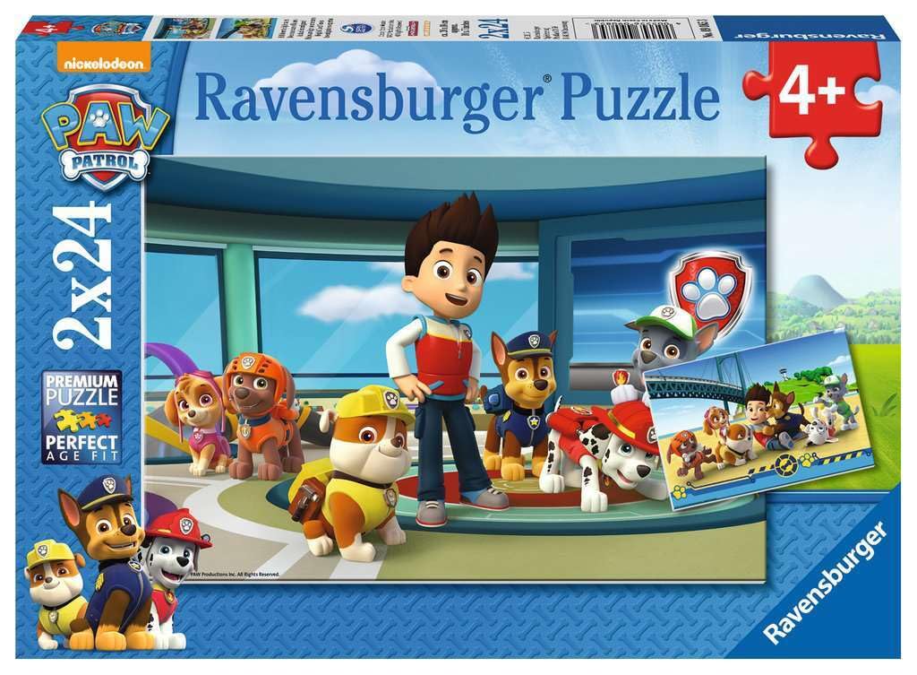 Ravensburger Paw Partol Dedektifler 2X24P Puzzle 90853