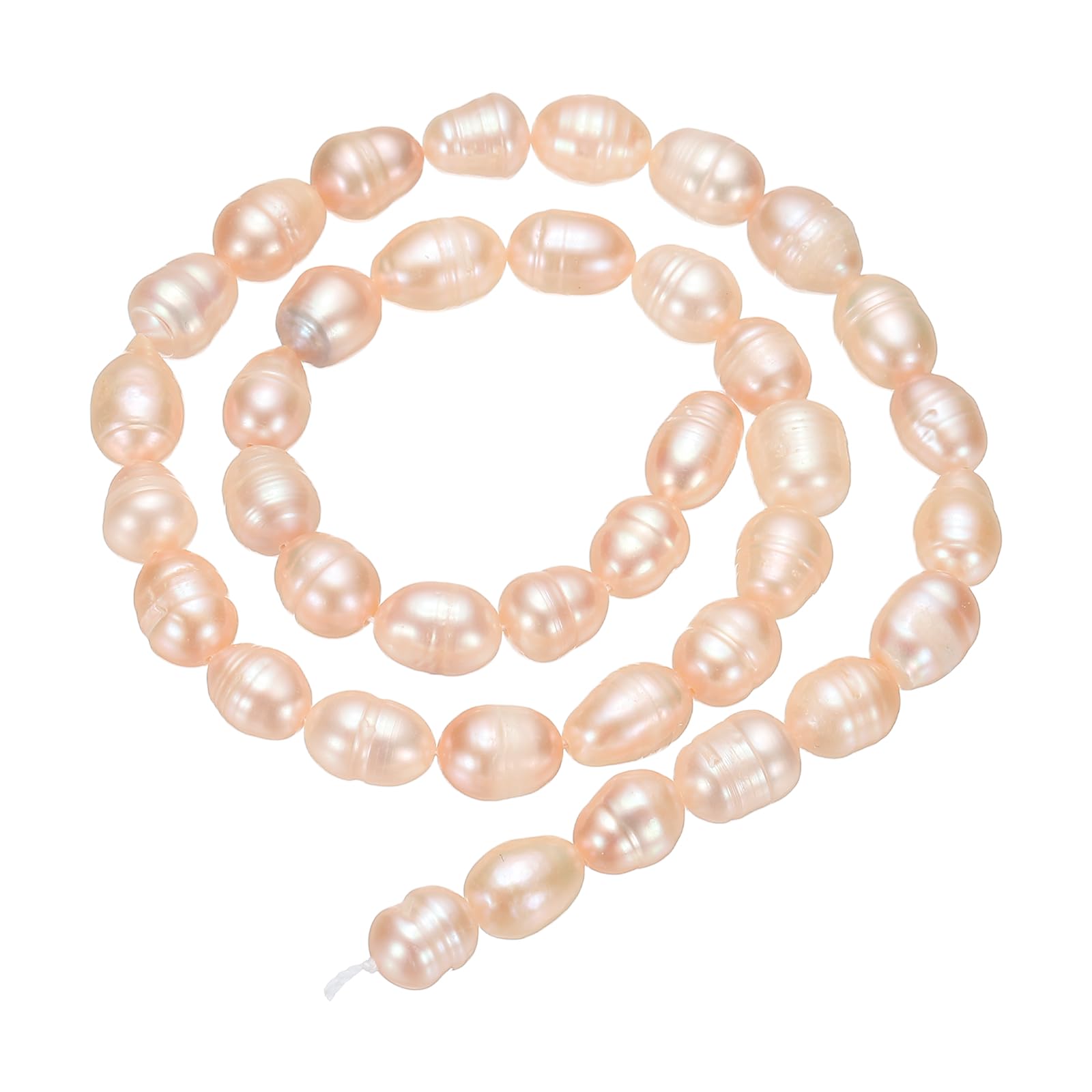 Perles d'eau douce 4-5mm pour fabrication bijoux beige rose