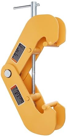 Harrington UBC020 UBC Universal Beam Clamp, 3" - 7.5" Holding Size, 0.83" Maximum Beam Flange Thick, 2 ton Capacity