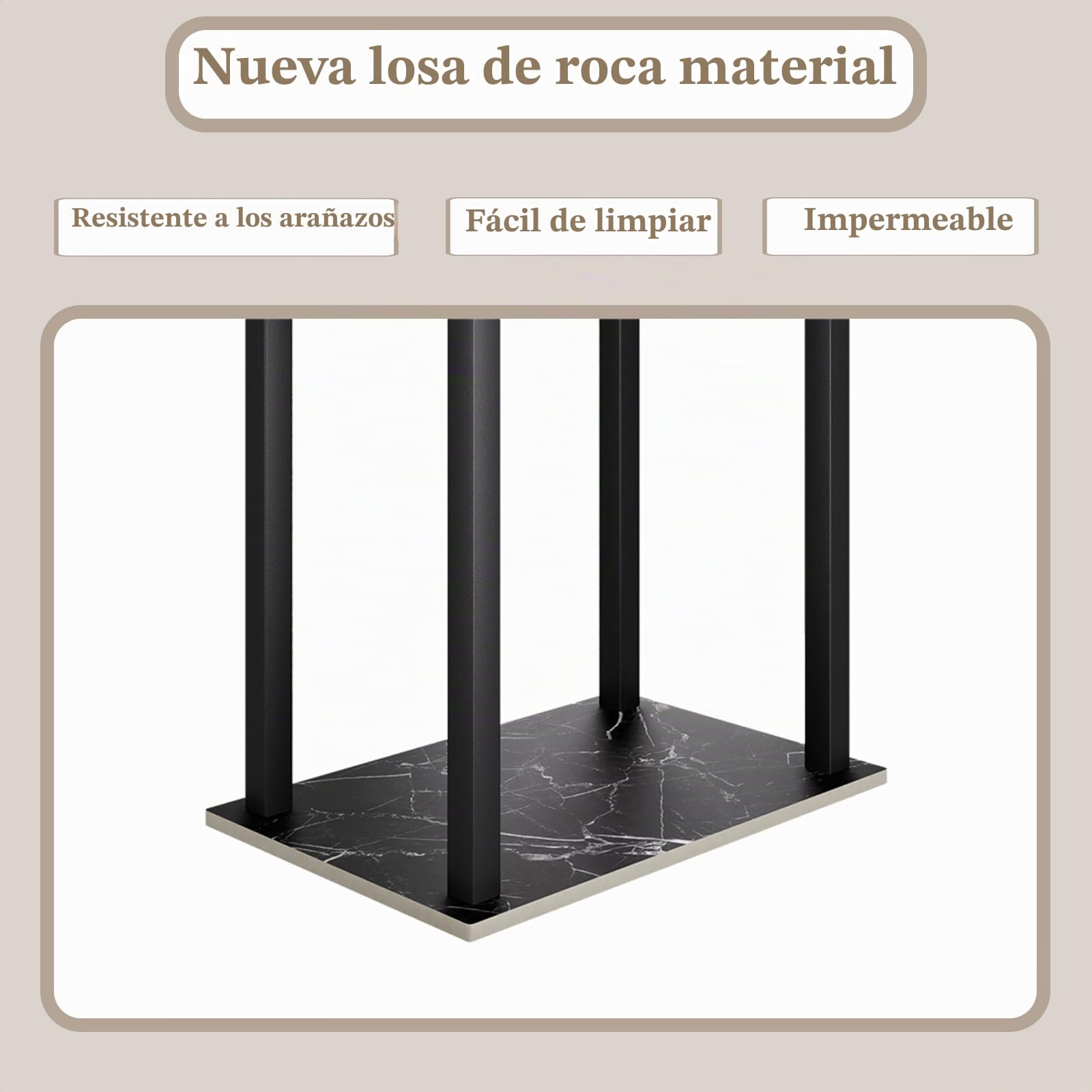 Yawinhe Portatoallas de Pie Autónomo,2 Barras,Toalleros de Baño,Negro | Estante Independiente con Base de Mármol;Toallero de Baño de Pie Barra Toallas Baño,Toallero de Piscina para Exteriores