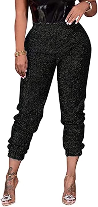 sequin sweatpants