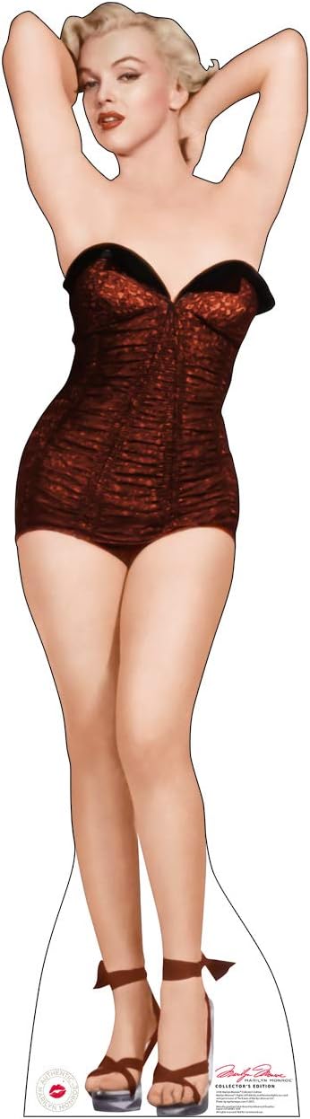 Cardboard People Marilyn Monroe Pink Dress Cardboard Cutout