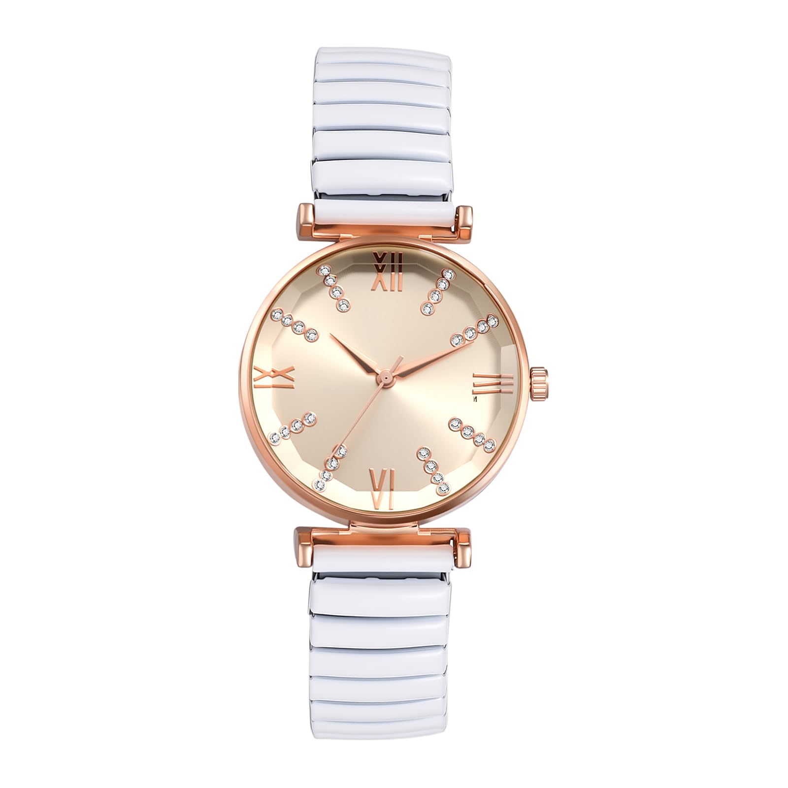 Avaner Uhren Damen Bohemian Stil: Stretchband Armbanduhr mit