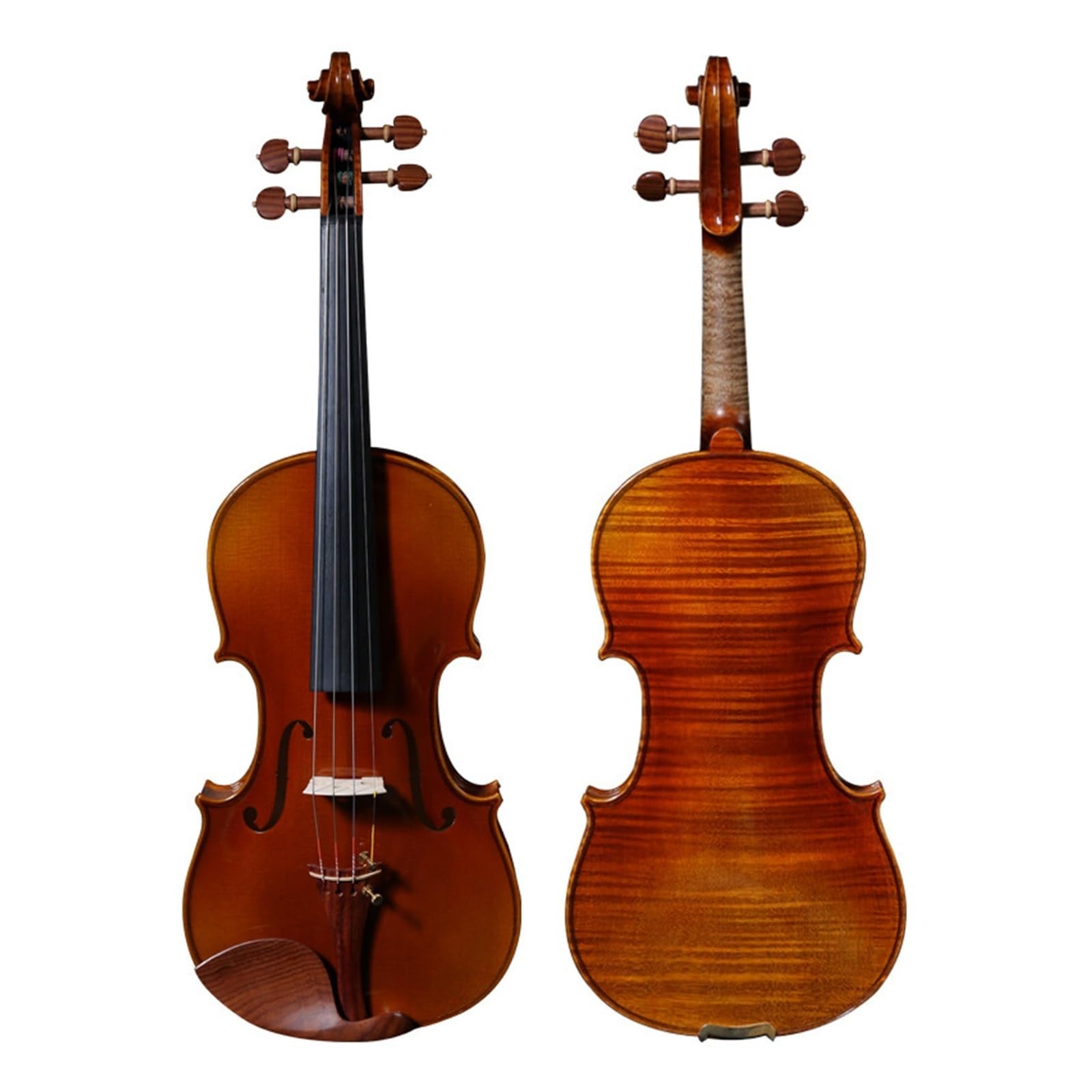 Ręcznie Wykonany Pełnowymiarowy Instrument Skrzypcowy Solo Z Klonu Instrumenty Strunowe Skrzypcowe(Rosewood 3/4)