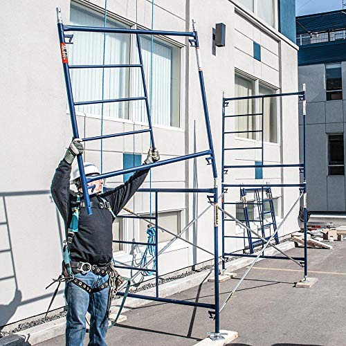 Metaltech Saferstack Single Lift Scaffold Set - 5Ft. X 5Ft. X 7Ft. Model Number M-Mfs606084 #TOP4