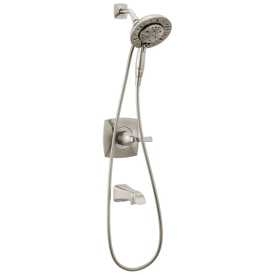 洋書 Golden shower girl 2 Enga Bright Gold Brass Shower Tub Faucet System Antique