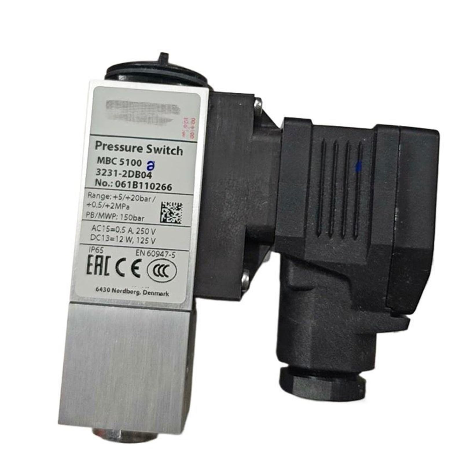 Pressostat 5100 061B110266 pour résoudre les pannes de surpression d'air