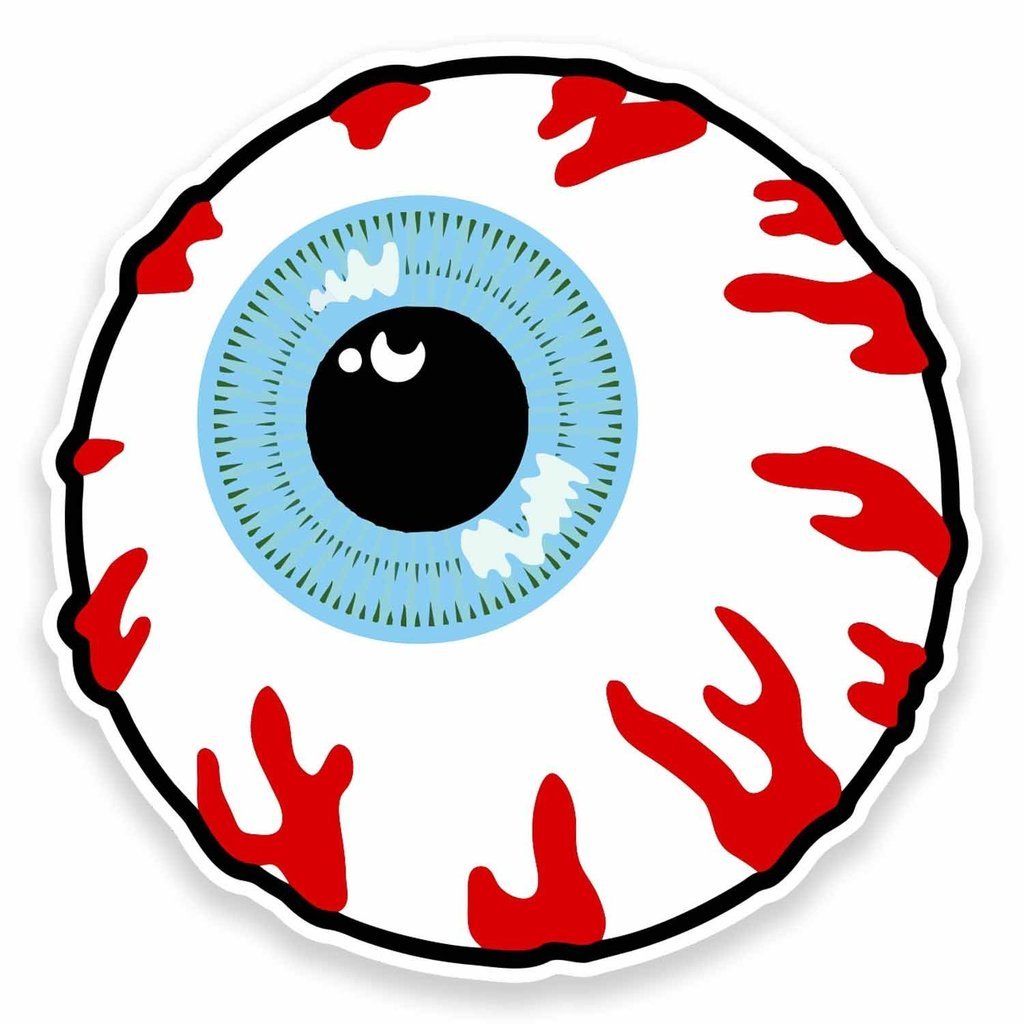 Destinationvinyl 2 X 15Cm/150Mm Cartoon Eye Eyeball Window Cling Sticker Car Van Campervan Glass #9568
