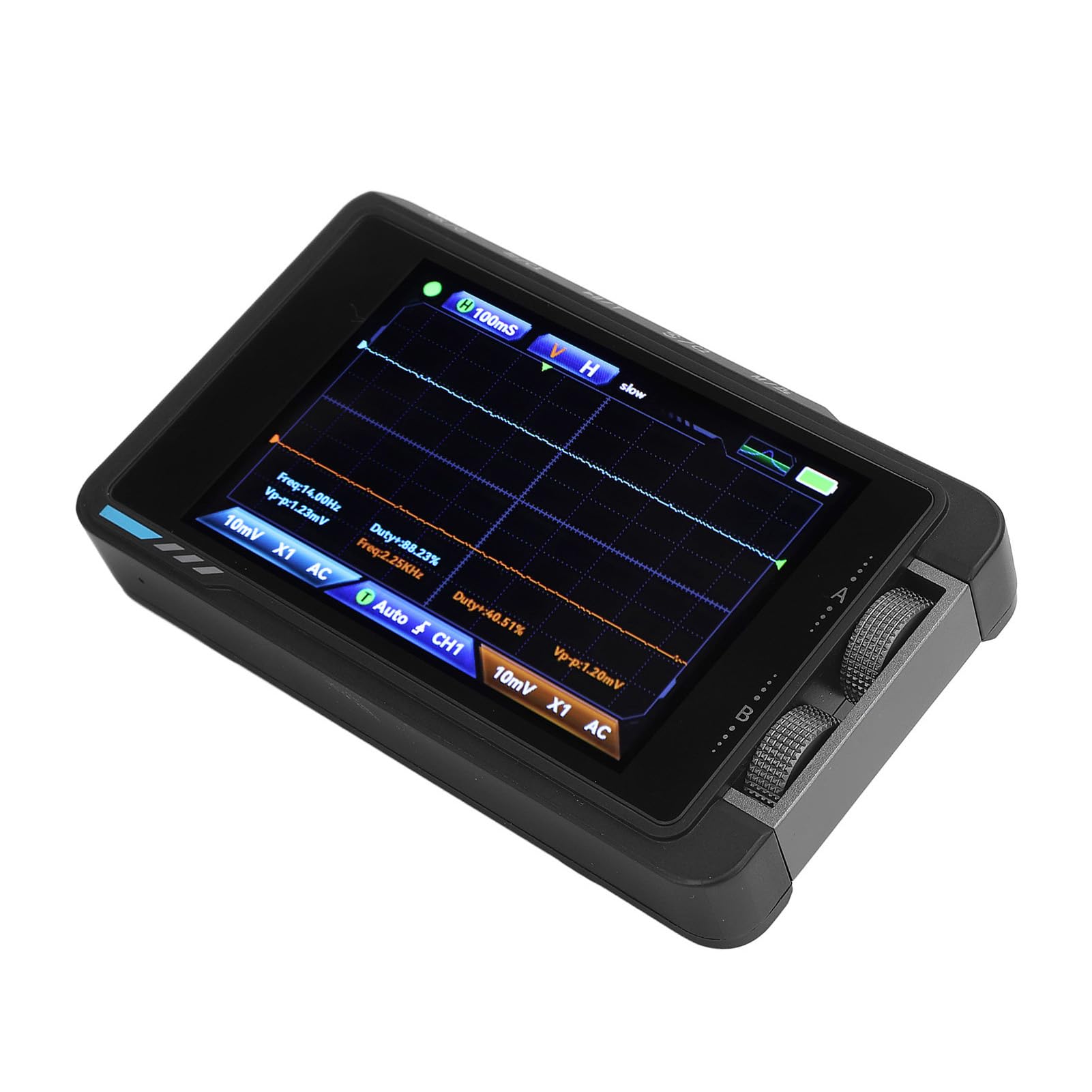 50 MHz Digitales Oszilloskop mit Handheld Tablet 2PCS -Sonden Wellenformgenerator Zum Testen von Multimeter -Automobil Scope DSO Kit USB Mini Zubehör für Labor und Electricas