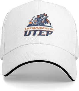 UTEP Miners Unisex Baseball Caps Sandwich Caps Dad Hat Casual Hat