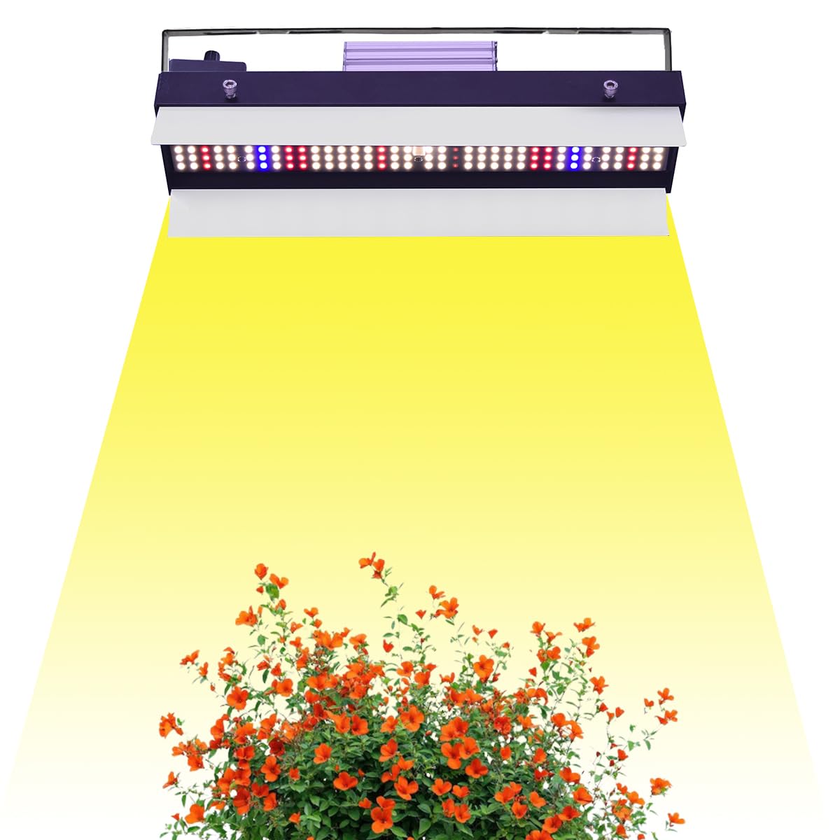 Fluortronix XE Series 75W Full Spectrum LED Grow Light with Dimmer & IR | Indoor Hydroponics, Vegetables, Seedlings & Grow Tent Lighting